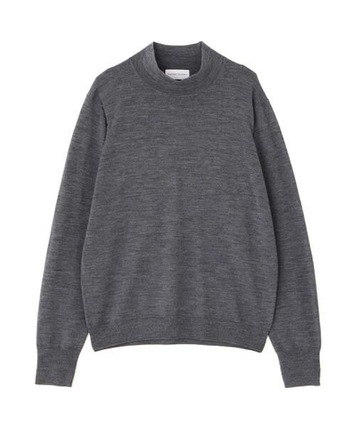 human woman / ヒューマンウーマン ニット・セーター | 梳毛天竺ハイネックプルオーバー | 詳細1