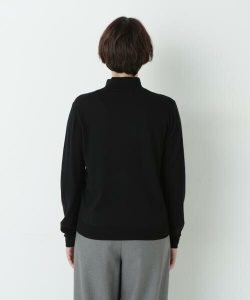 human woman / ヒューマンウーマン ニット・セーター | 梳毛天竺ハイネックプルオーバー | 詳細14