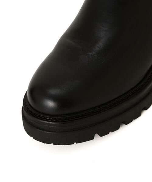 human woman / ヒューマンウーマン シューズ | ◆ カウレザーチェルシーブーツ | 詳細4