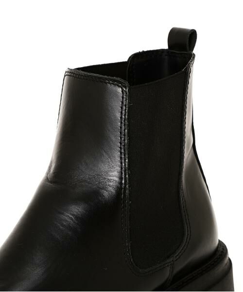 human woman / ヒューマンウーマン シューズ | ◆ カウレザーチェルシーブーツ | 詳細5