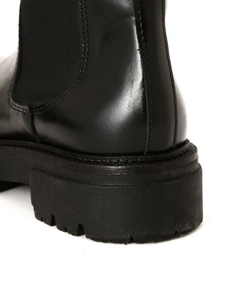 human woman / ヒューマンウーマン シューズ | ◆ カウレザーチェルシーブーツ | 詳細6