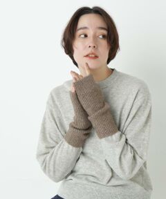 human woman / ヒューマンウーマン 手袋 | フィンガーレスニットグローブ