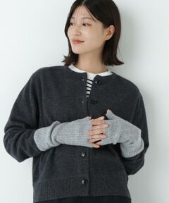 human woman / ヒューマンウーマン 手袋 | フィンガーレスニットグローブ