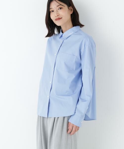 human woman / ヒューマンウーマン シャツ・ブラウス | ◆タイプライターブラウス | 詳細2