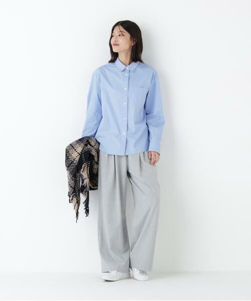 human woman / ヒューマンウーマン シャツ・ブラウス | ◆タイプライターブラウス | 詳細3