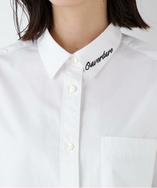 human woman / ヒューマンウーマン シャツ・ブラウス | ◆タイプライターブラウス | 詳細12