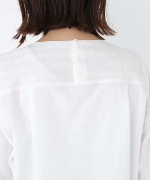 human woman / ヒューマンウーマン シャツ・ブラウス | ◆レースドッキングプルオーバー | 詳細10