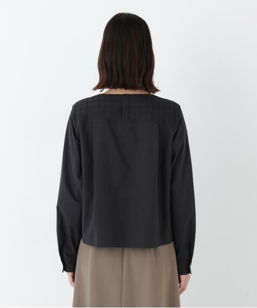 human woman / ヒューマンウーマン シャツ・ブラウス | ◆レースドッキングプルオーバー | 詳細17