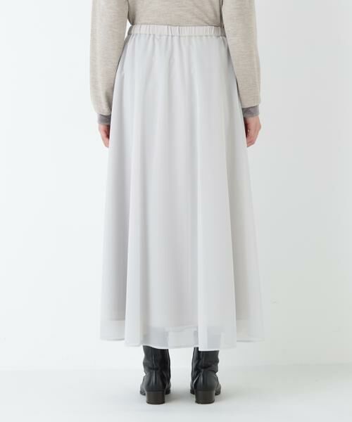 human woman / ヒューマンウーマン スカート | ◆オーガンジートリコットギャザースカート | 詳細18