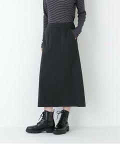 human woman / ヒューマンウーマン スカート | ◆ニードルパンチプルオーバースカート