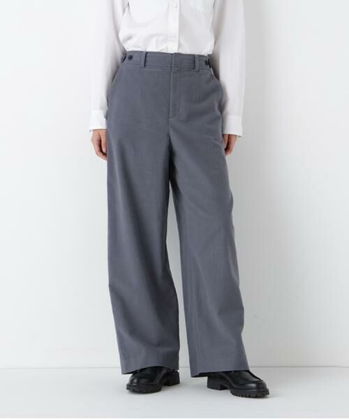 human woman / ヒューマンウーマン パンツ | ◆ストレッチエアリードットコードパンツ | 詳細2