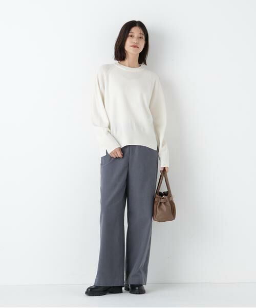 human woman / ヒューマンウーマン パンツ | ◆ストレッチエアリードットコードパンツ | 詳細4