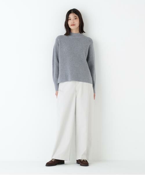 human woman / ヒューマンウーマン パンツ | ◆ストレッチエアリードットコードパンツ | 詳細12