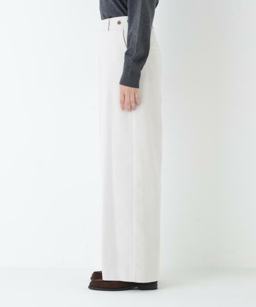 human woman / ヒューマンウーマン パンツ | ◆ストレッチエアリードットコードパンツ | 詳細15