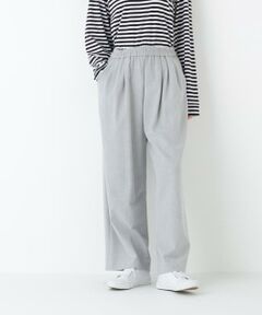 human woman / ヒューマンウーマン パンツ | ◆裏起毛ワイドパンツ