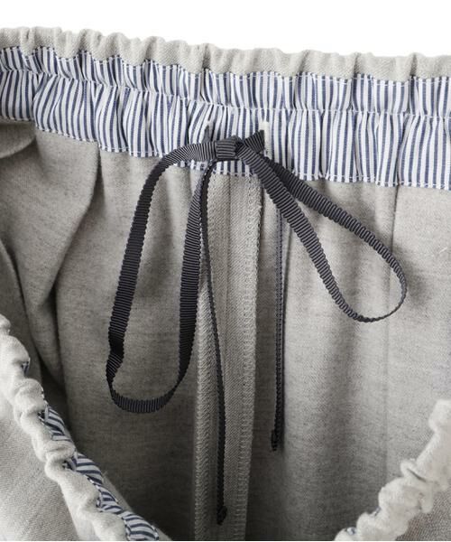 human woman / ヒューマンウーマン パンツ | ◆裏起毛ワイドパンツ | 詳細12