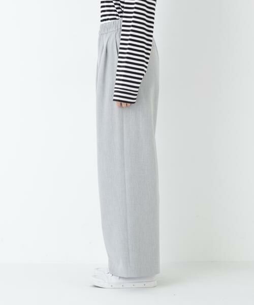 human woman / ヒューマンウーマン パンツ | ◆裏起毛ワイドパンツ | 詳細7