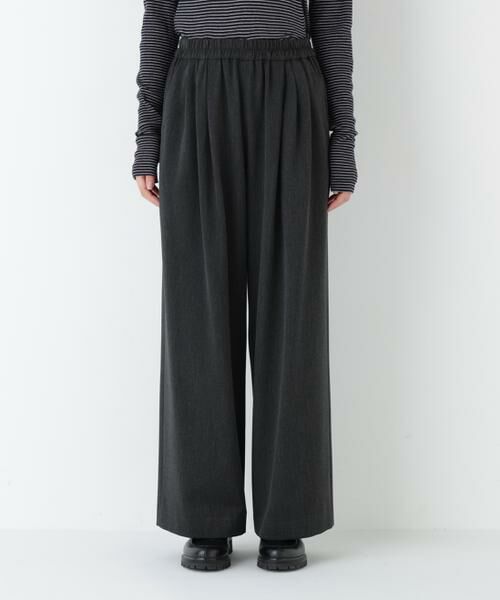 human woman / ヒューマンウーマン パンツ | ◆裏起毛ワイドパンツ | 詳細19