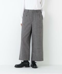human woman / ヒューマンウーマン パンツ | ◆ツィードツイルガウチョパンツ