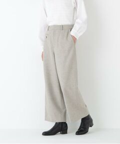human woman / ヒューマンウーマン パンツ | ◆ツィードツイルガウチョパンツ