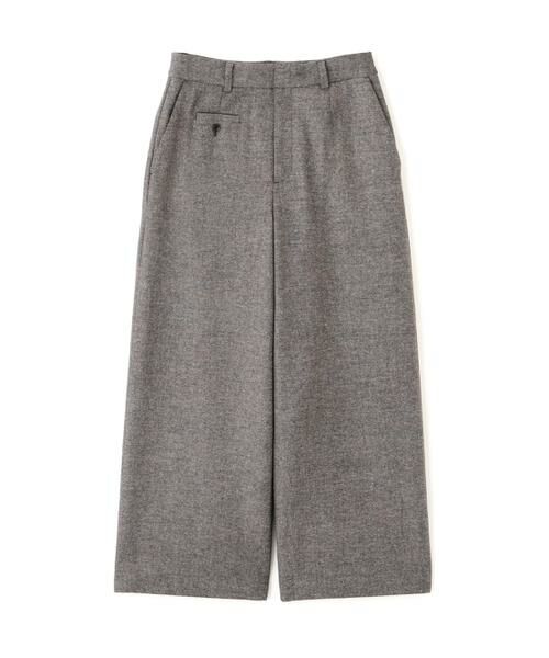 human woman / ヒューマンウーマン パンツ | ◆ツィードツイルガウチョパンツ | 詳細1