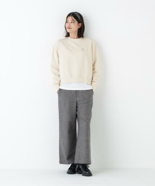 human woman / ヒューマンウーマン パンツ | ◆ツィードツイルガウチョパンツ | 詳細2