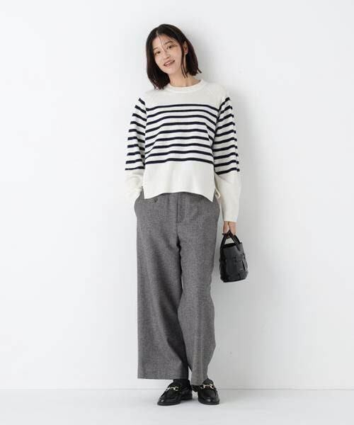 human woman / ヒューマンウーマン パンツ | ◆ツィードツイルガウチョパンツ | 詳細5