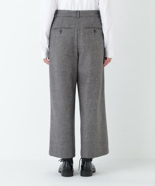 human woman / ヒューマンウーマン パンツ | ◆ツィードツイルガウチョパンツ | 詳細8