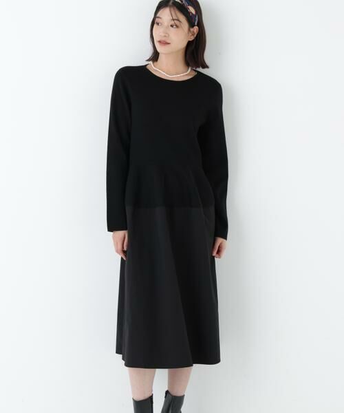 human woman / ヒューマンウーマン ワンピース | ◆タフタドッキングＯＰ | 詳細14