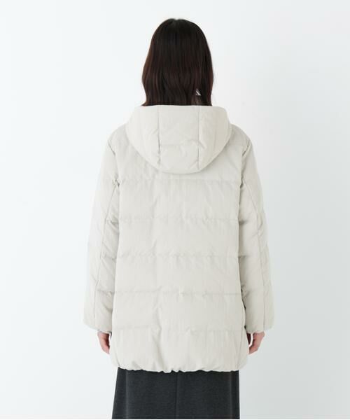 human woman / ヒューマンウーマン アウター | ◆フーディースタンドカラー２ｗａｙダウンコート | 詳細6