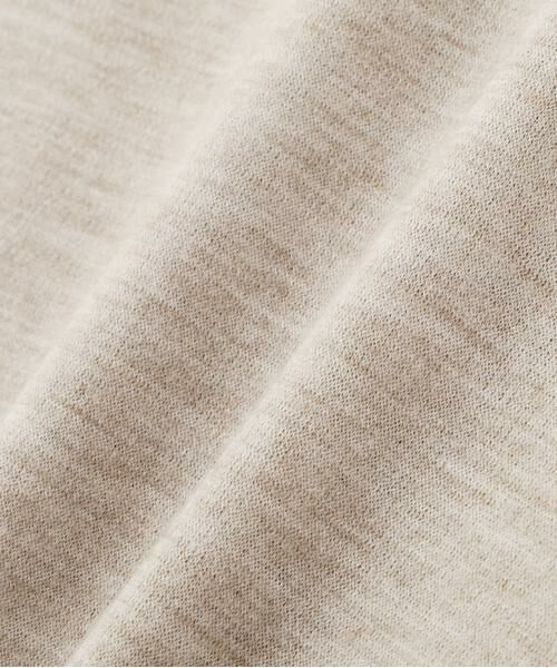 human woman / ヒューマンウーマン カットソー | ◆ベロアドッキングプルオーバー | 詳細9