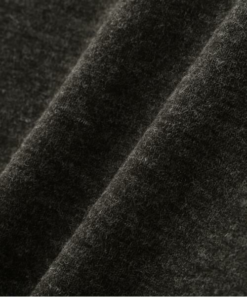 human woman / ヒューマンウーマン カットソー | ◆ベロアドッキングプルオーバー | 詳細14