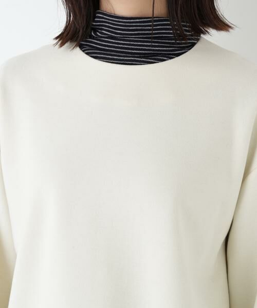 human woman / ヒューマンウーマン カットソー | ◆ニードルパンチプルオーバー | 詳細6