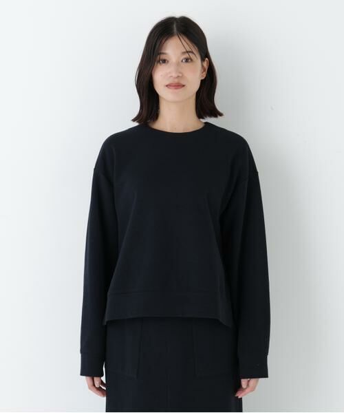 human woman / ヒューマンウーマン カットソー | ◆ニードルパンチプルオーバー | 詳細14