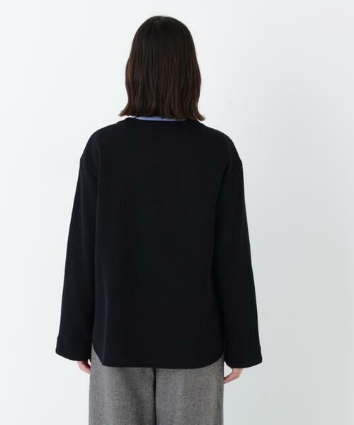 human woman / ヒューマンウーマン ブルゾン | ◆クォーターゲージＶネックカーディガン | 詳細5