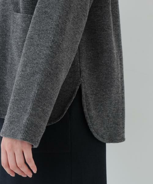 human woman / ヒューマンウーマン ブルゾン | ◆クォーターゲージＶネックカーディガン | 詳細15
