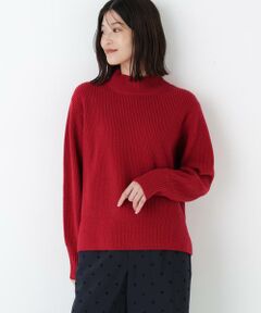 human woman / ヒューマンウーマン ニット・セーター | ◆ウールハイネック片畦プルオーバー