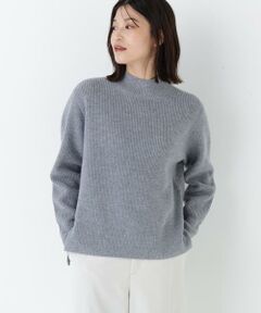 human woman / ヒューマンウーマン ニット・セーター | ◆ウールハイネック片畦プルオーバー