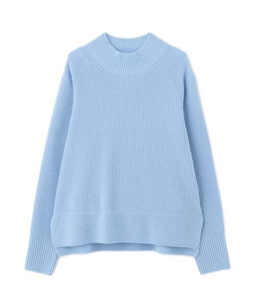 human woman / ヒューマンウーマン ニット・セーター | ◆ウールハイネック片畦プルオーバー | 詳細1