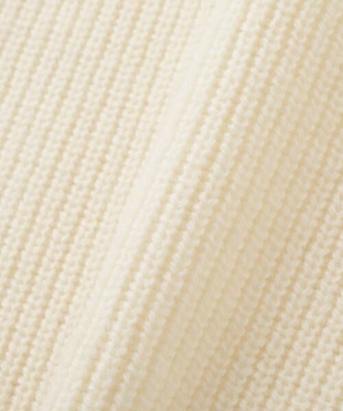 human woman / ヒューマンウーマン ニット・セーター | ◆ウールハイネック片畦プルオーバー | 詳細21