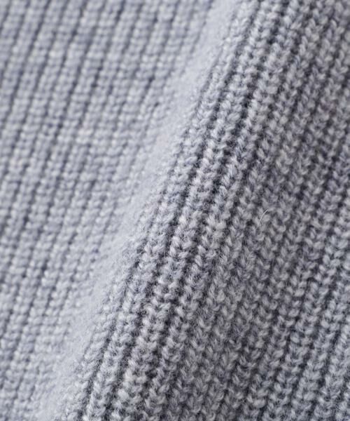 human woman / ヒューマンウーマン ニット・セーター | ◆ウールハイネック片畦プルオーバー | 詳細28