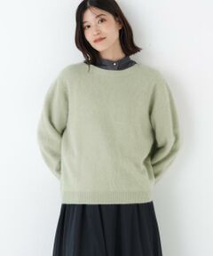human woman / ヒューマンウーマン ニット・セーター | ◆ウールファーニットプルオーバー
