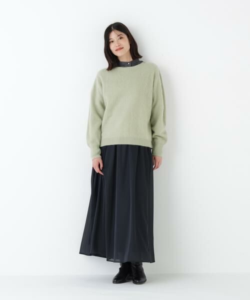 human woman / ヒューマンウーマン ニット・セーター | ◆ウールファーニットプルオーバー | 詳細8