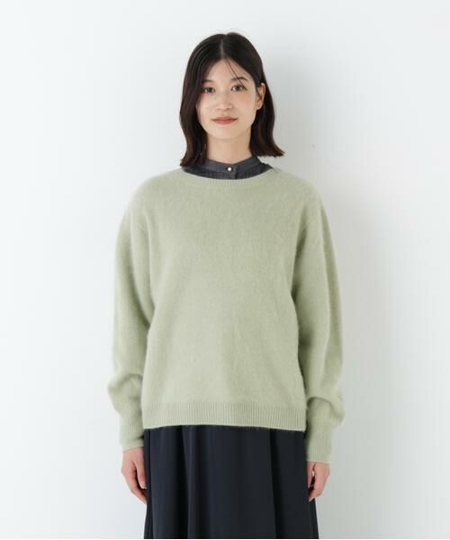 human woman / ヒューマンウーマン ニット・セーター | ◆ウールファーニットプルオーバー | 詳細10