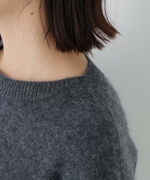 human woman / ヒューマンウーマン ニット・セーター | ◆ウールファーニットプルオーバー | 詳細21