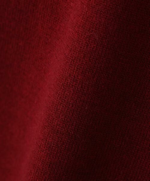 human woman / ヒューマンウーマン ニット・セーター | ◆ハイゲージプレーティング天竺衿付きニット | 詳細20