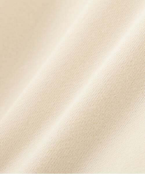 human woman / ヒューマンウーマン カットソー | ◆モチーフワッペン裏起毛スウェット | 詳細5