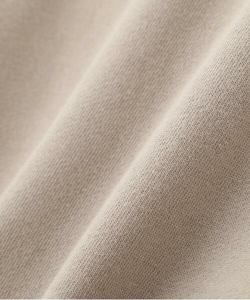 human woman / ヒューマンウーマン カットソー | ◆モチーフワッペン裏起毛スウェット | 詳細22