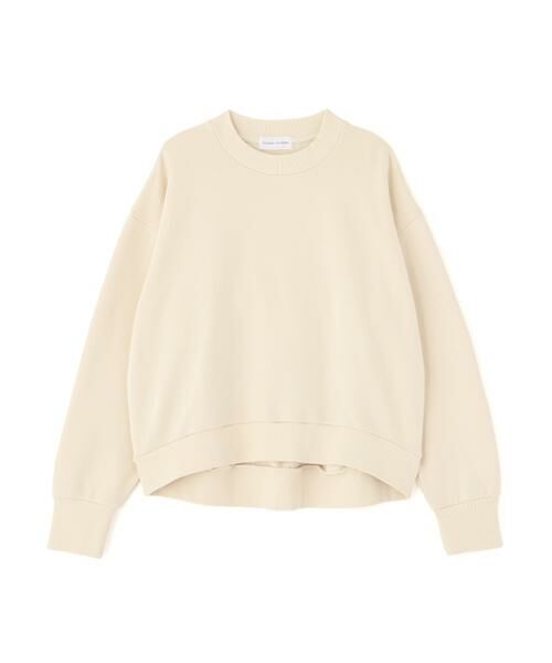 human woman / ヒューマンウーマン カットソー | ◆モチーフワッペンカスタマイズ裏起毛スウェット | 詳細1