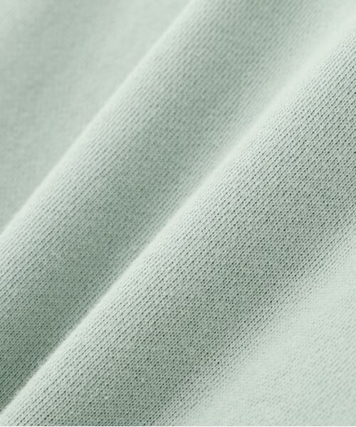 human woman / ヒューマンウーマン カットソー | ◆モチーフワッペンカスタマイズ裏起毛スウェット | 詳細17